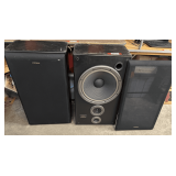Technics 100 W speakers, set of two, model SB – CR99, working condition unknown, see pictures for details.