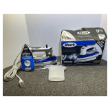 Shark XL heavy duty stainless steel soleplate iron, comes with original box, appears to have never been used, see pictures for details.