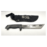 SOG survival knife with sheath, see pictures for details.