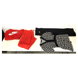 Nike sweatshirt and sweatpants, size L and XL respectively, also includes scrubs with 2XL pants and M top, see pictures for details.