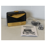 NEW SMALL STUDEBAKER WALKABOUT STEREO CASSETTE PLAYER WITH AM/FM RADIO