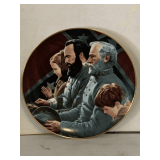 DANBURY MINT - JACKSON AND LEE PLATE #B7681 "THE GENERALS WERE BROUGHT TO TEARS"