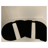 2 NEW BLACK/WHITE TUXEDO STYLE PLACEMATS & 2 NAPKINS