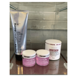 NEW PETER THOMAS ROTH PRODUCTS - FACE PEEL, 2 ROSE STEM CELL GEL MASKS & PEEL PADS