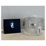 WATERFORD ROSE BOWL 5" ROUND X 4" TALL