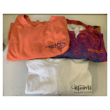 3 LONG SLEEVE LARGE ATHLETIC SHIRTS