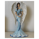 2014 HAMILTON COLLECTION OF THOMAS KINKADE WHISPERS OF HOPE COLLECTION "HEAVENLY WHISPERS OF HOPE" WITH COA 7 1/2" TALL X 4" WIDE