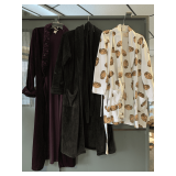 3 LADIES ROBES SIZE MED