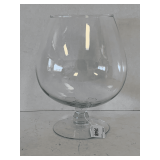 PRINCESS HOUSE LARGE GLASS CRYSTAL BRANDY SNIFTER 9 1/2" TALL X 7" WIDE
