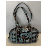 VINTAGE VERA BRADLEY "JAVA BLUE" PURSE