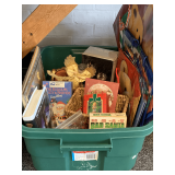 MYSTERY CRATE FULL OF ASSORTED CHRISTMAS ITEMS