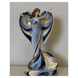 THOMAS KINKADE ANGELS OF SPLENDOR COLLECTION "ANGEL OF DEVOTION" WITH COA 7 1/2" TALL X 4" WIDE
