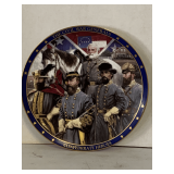 HAMILTON COLLECTION PLATE #2268A"CONFEDERATE HEROES" 8 1/2" ROUND