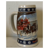 1995 BUDWEISER HOLIDAY STEIN "LIGHTING THE WAY HOME"