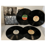 NO COVER - 2 PIECE LP - ORIGINAL MOVIE SOUNDTRACK "GREASE", NO COVER - 2 PC ZEPPELIN LP "2050", NO COVER 1979 FOREIGNER LP "HEAD GAMES" & 1 COVER NO LP FOREIGNER "DOUBLE VISION"