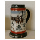 1991 BUDWEISER HOLIDAY STEIN "THE SEASON
