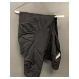 INTERNATIONAL SPORTS FIRST GEAR BLACK MOTORCYCLE PANTS SIZE 38
