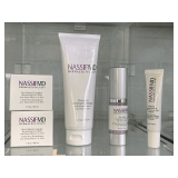 NEW NASSIF MD - 2 EYE CREAM, 1 MASQUE, 1 EYE SMOOTHER, 1 WRINKLE BLUR
