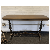 VERY NICE ANTIQUE WALNUT CONSOLE TABLE 45" LONG X 16 1/2" DEEP X 30" TALL