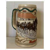 1996 BUDWEISER HOLIDAY STEIN "AMERICAN HOMESTEAD"