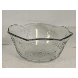 ANCHOR HOCKING "SAVANNAH" EXTRA LARGE SERVING/MIXING BOWL 11 1/2" ROUND X 6" DEEP