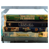 4 VINTAGE VHS MOVIES