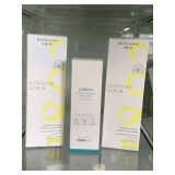 2 NEW BEEKMAN 1802 BODY EXFOLIATION & 1 GREEN & LACTO FACE EXFOLIATOR