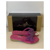 NEW JOAN BOYCE PINK SANDALS SIZE 6.5