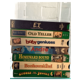 7 VHS MOVIES