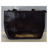 NEW ETIENNE AIGNER BROWN LEATHER TOTE/PURSE