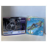 NEW OVERSIZED POOL FLOAT & NEW TRANSPARENT FLOAT MAT