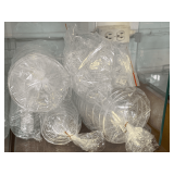 NEW ACRYLIC PARTY GLASSES & STANDS