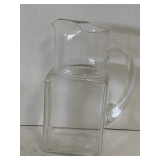 VINTAGE CLEAR BEDSIDE WATER CARAFE