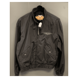 HARLEY DAVIDSON BLACK LIGHTWEIGHT JACKET SIZE L