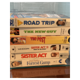 6 VHS MOVIES