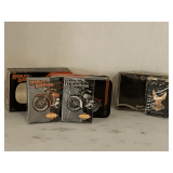 VINTAGE SEALED HARLEY DAVIDSON HISTORICAL PLAYING CARDS IN LIMITED EDITION TIN & MORE