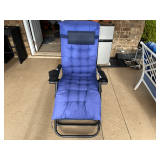 Patio… Zero gravity lounger, with outdoor cushion, see pictures for details.