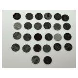 Collection of 25 1943 Steel Wheat Cents