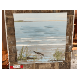 SUN… Beach themed enhanced artwork, set of two, see pictures for details.