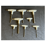 Garage… Pittsburgh T-handled hex keys, tub is not included, see pictures for details.
