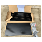 Garage… Metal pegboard kit, see pictures for details.