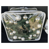 Garage… Three decorative Christmas wreaths, see pictures for details.