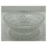 KIT…Vintage glass bowl, believed to be vintage Indiana glass, “Windsor” pattern, see pictures for details.