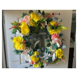 LR… Custom front door decorative wreath, see pictures for details.