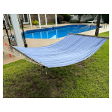 Patio… Outdoor hammock, hammock only, posts are not included, see pictures for details.