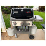 Patio… Weber gas grill, comes with two tanks, see pictures for details.