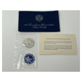 1973 Eisenhower 40% Silver Dollar Uncirculated Set