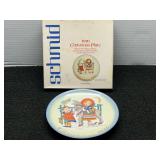 1976 Schmid Christmas Plate Sacred Journey by Sister Berta Hummel