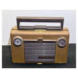 Vintage Motorola tube radio, model 55BIU, working condition unknown, see pictures for details.