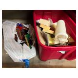 Mystery lot of assorted Household Items, Media, and Decorative Tins Collection